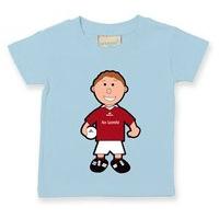 The GAA Store Westmeath Baby Mascot Tee - Boys - Football - Pale Blue