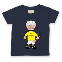 The GAA Store Antrim Baby Mascot Tee - Boys - Hurling - Navy