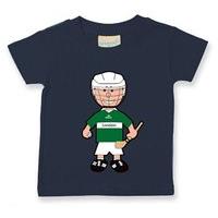 the gaa store london baby mascot tee boys hurling navy