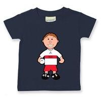 the gaa store derry baby mascot tee boys football navy