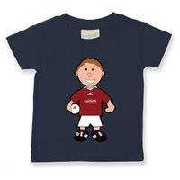 The GAA Store Galway Baby Mascot Tee - Boys - Football - Navy