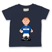 The GAA Store Laois Baby Mascot Tee - Boys - Football - Navy