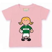 The GAA Store London Baby Mascot Tee - Girls - Football - Pale Pink