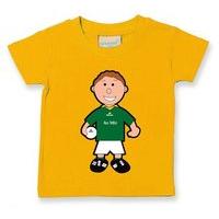 the gaa store meath baby mascot tee boys football yellow