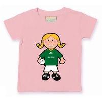 The GAA Store Meath Baby Mascot Tee - Girls - Football - Pale Pink