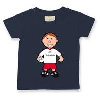 The GAA Store Tyrone Baby Mascot Tee - Boys - Football - Navy