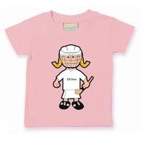 The GAA Store Kildare Baby Mascot Tee - Girls - Camogie - Pale Pink