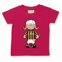 The GAA Store Kilkenny Baby Mascot Tee - Girls - Camogie - Fuchsia