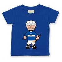 the gaa store laois baby mascot tee boys hurling royal