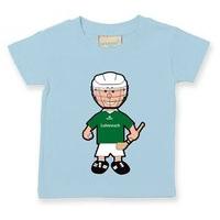 the gaa store limerick baby mascot tee boys hurling pale blue