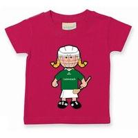 The GAA Store Limerick Baby Mascot Tee - Girls - Camogie - Fuchsia