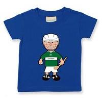 the gaa store london baby mascot tee boys hurling royal