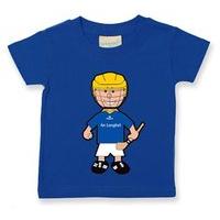 the gaa store longford baby mascot tee boys hurling royal