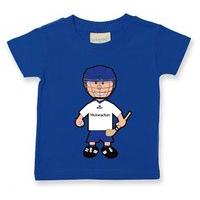 the gaa store monaghan baby mascot tee boys hurling royal