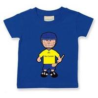 the gaa store roscommon baby mascot tee boys hurling royal