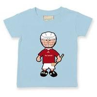 The GAA Store Westmeath Baby Mascot Tee - Boys - Hurling - Pale Blue