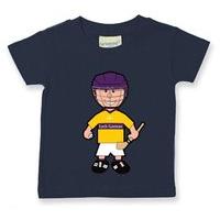 the gaa store wexford baby mascot tee boys hurling navy