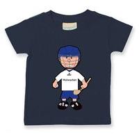 the gaa store monaghan baby mascot tee boys hurling navy