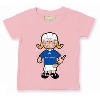 The GAA Store New York Baby Mascot Tee - Girls - Camogie - Pale Pink