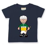 The GAA Store Offaly Baby Mascot Tee - Boys - Hurling - Navy