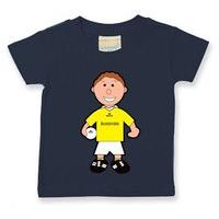 The GAA Store Antrim Baby Mascot Tee - Boys - Football - Navy