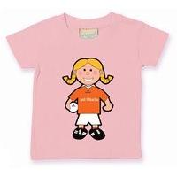 The GAA Store Armagh Baby Mascot Tee - Girls - Football - Pale Pink