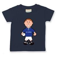 The GAA Store Cavan Baby Mascot Tee - Boys - Football - Navy