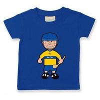 the gaa store clare baby mascot tee boys hurling royal