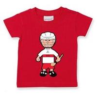 The GAA Store Derry Baby Mascot Tee - Boys - Hurling - Red