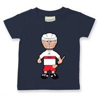 The GAA Store Derry Baby Mascot Tee - Boys - Hurling - Navy