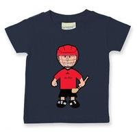 The GAA Store Down Baby Mascot Tee - Boys - Hurling - Navy