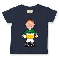 the gaa store offaly baby mascot tee boys football navy