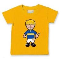 the gaa store tipperary baby mascot tee boys hurling yellow