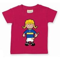 The GAA Store Tipperary Baby Mascot Tee - Girls - Camogie - Fuchsia