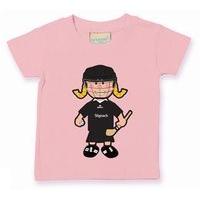 The GAA Store Sligo Baby Mascot Tee - Girls - Camogie - Pale Pink