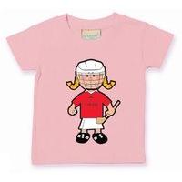 The GAA Store Cork Baby Mascot Tee - Girls - Camogie - Pale Pink