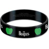 The Beatles Gummy Band: Drop T & Apple Black And White Bracelet Official