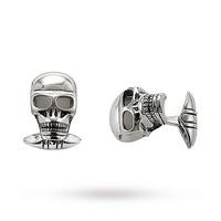 Thomas Sabo Sterling Silver Rebel At Heart Cufflinks Skull