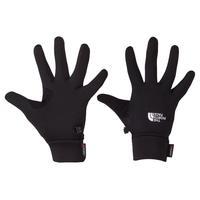 the north face mens powerstretch gloves black black