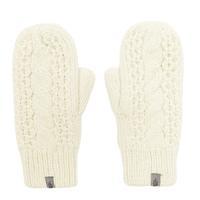 The North Face Women\'s Cable Knit Mitts - White, White