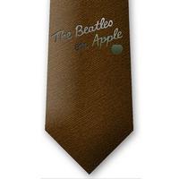 The Beatles Unisex On Apple Neck Tie, Brown, One Size