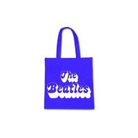 the beatles 70s logo eco shopper bag