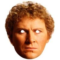 The Sixth Doctor Card Face Mask