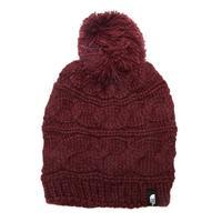 The North Face Women\'s Tri Cable Pom Beanie, Red