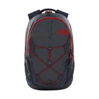 The North Face Jester asphalt grey dark heather/cardinal red