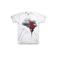 The Evil Within Barbwired Brain Small T-shirt White (ge1652s)