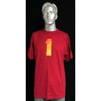 the beatles 1 red t shirt medium 2000 uk t shirt promo t shirt