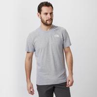 the north face mens alpine tee grey grey