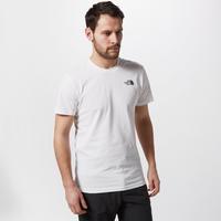 the north face mens redbox celebration tee white white