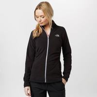 the north face womens mezzaluna full zip fleece black black